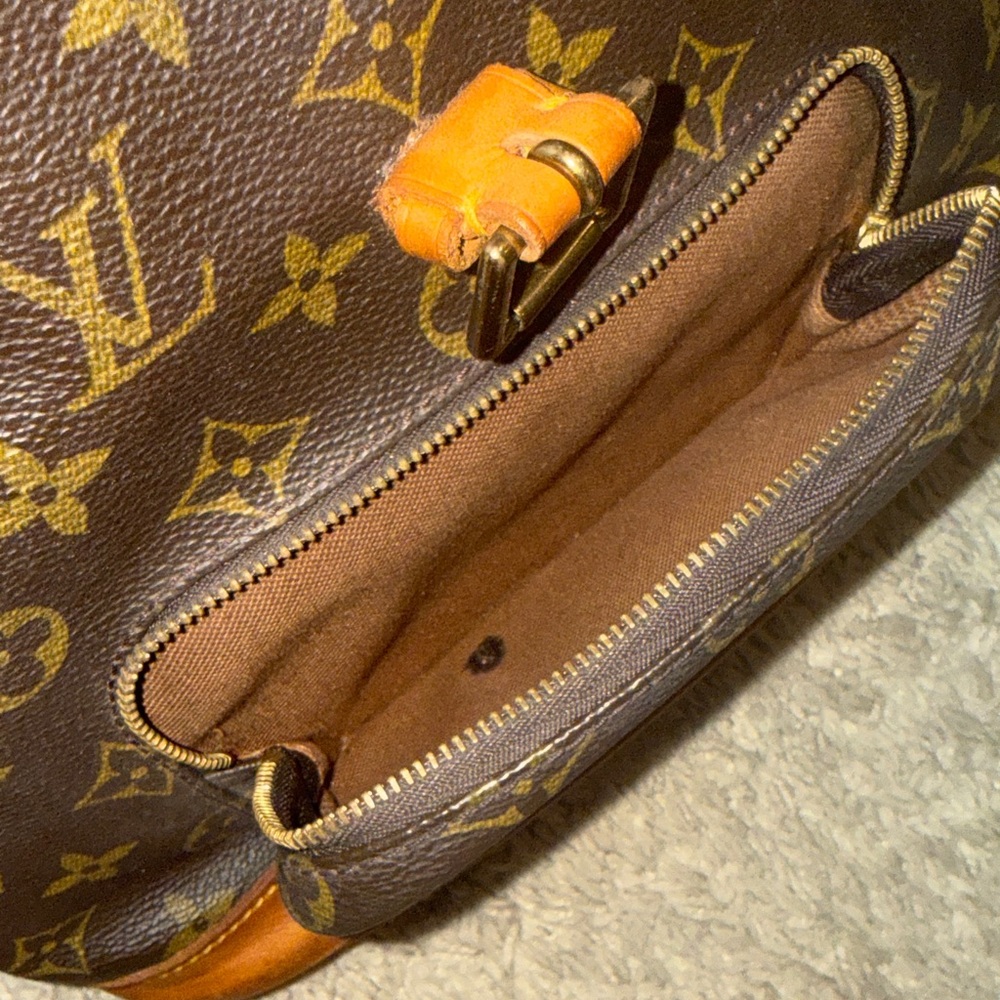 Louis Vuitton Brown and Tan Monogram Backpack - Picture 6 of 9